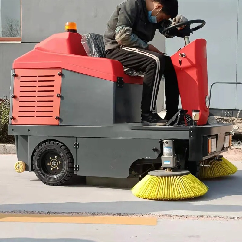 Floor Sweeper Machine Manual - Varredora Industrial Manual de Empurrar, Máquina