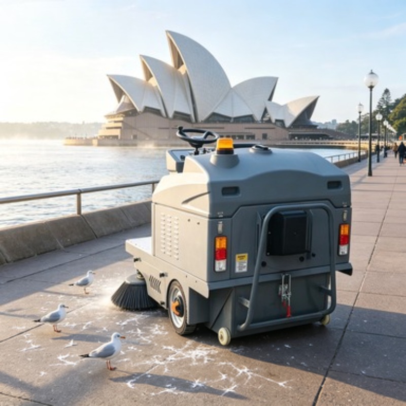 Floor Sweeper Machine Manual - Varredora de Piso Elétrica Comercial Manual