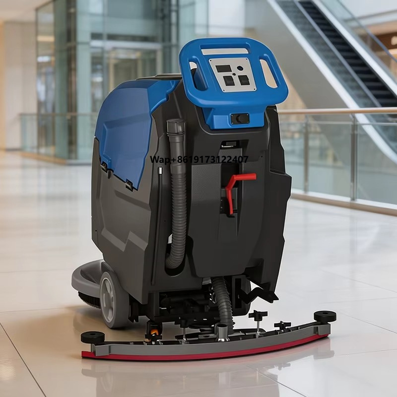 Floor Scrubber Machine Walk Behind - Nova Máquina de Limpeza de Pisos