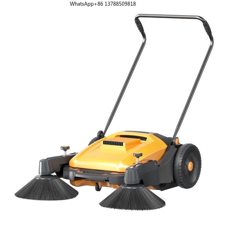 Floor Sweeper Machine Manual - Varredora de Piso Manual Industrial Mini