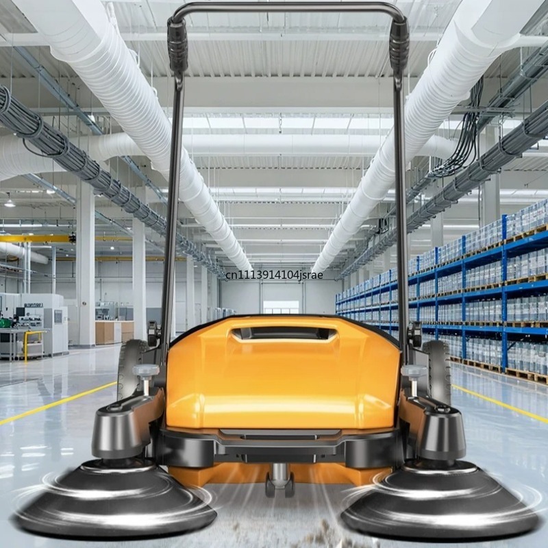 Floor Sweeper Machine Manual - Varredora Industrial Manual de Empurrar para