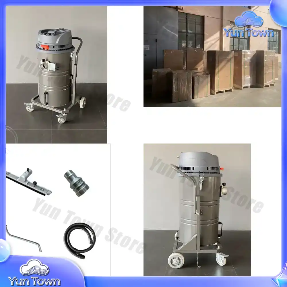 Wet Dry Vacuum 60L - Aspirador Industrial 220V Monofásico com 3