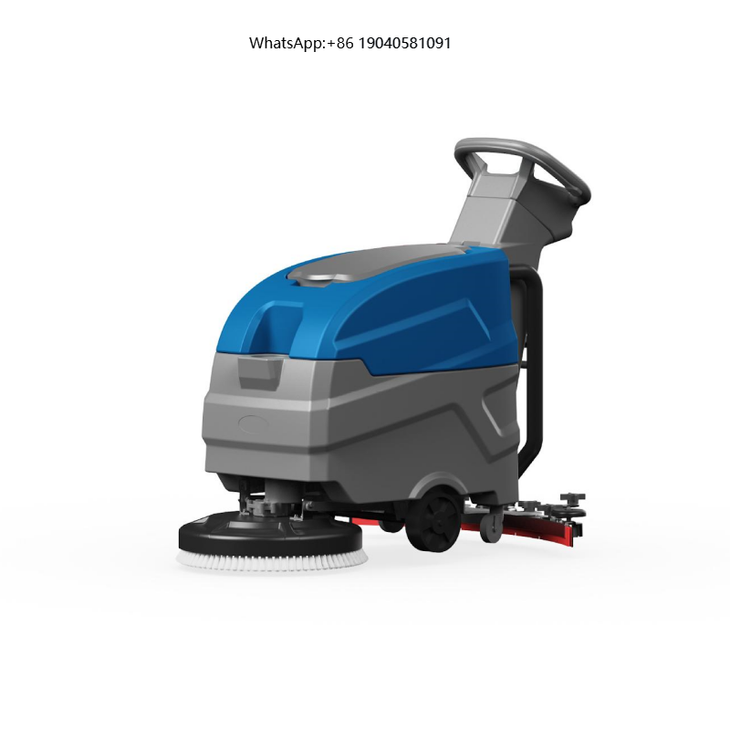 Floor Scrubber Machine Walk Behind - Máquina de Limpeza de Pisos Industriais