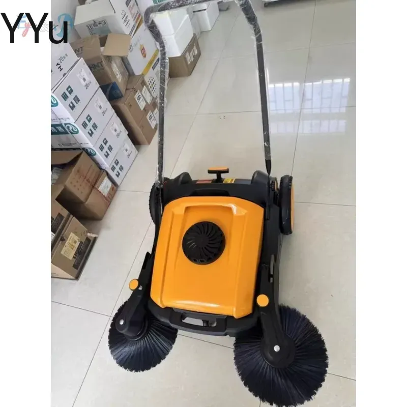 Floor Sweeper Machine Manual - Máquina de limpeza industrial manual, tipo