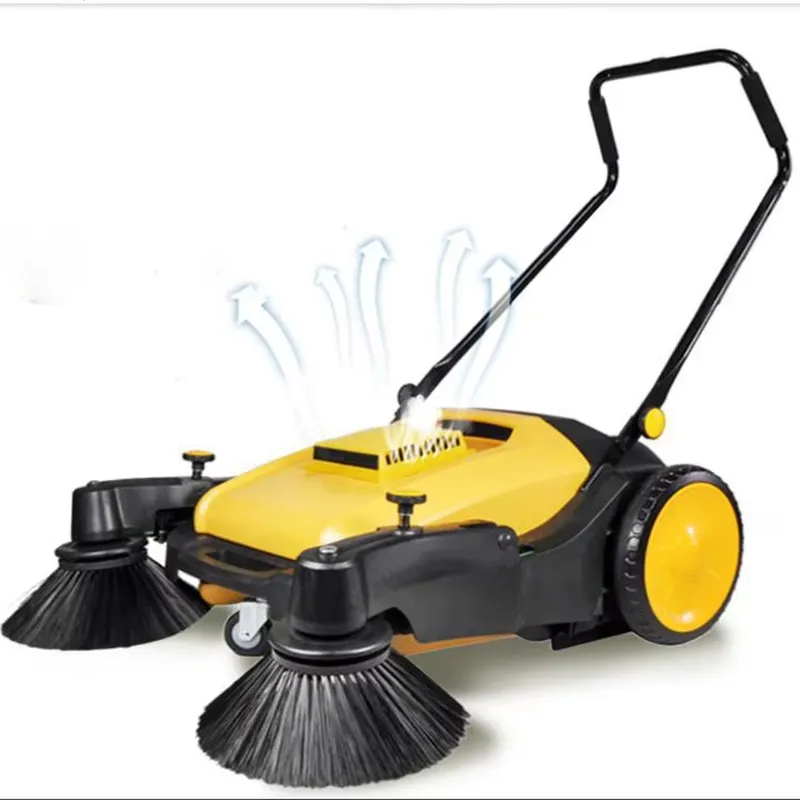 Floor Sweeper Machine Manual - Varredeira Manual de Rua, Máquina de