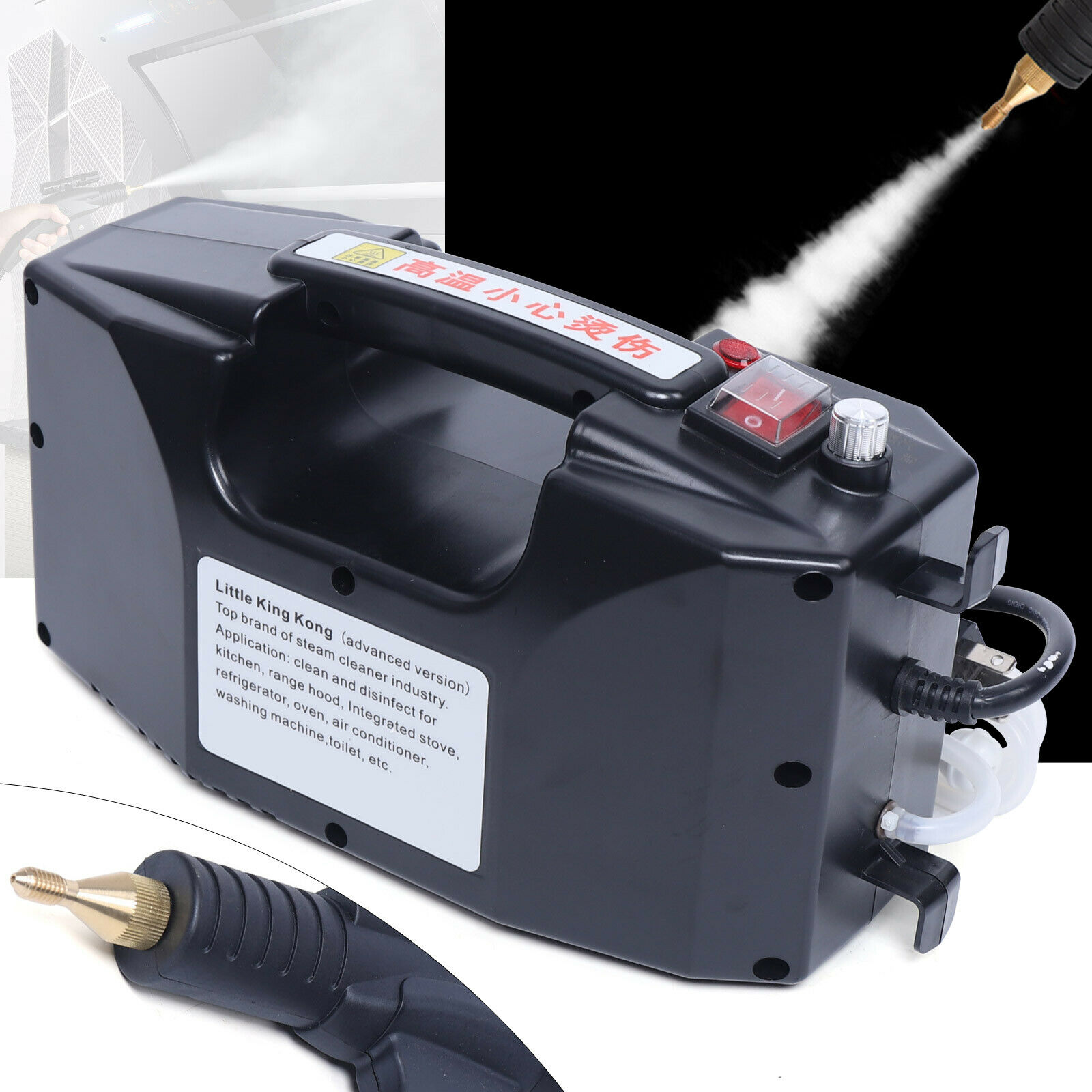 Máquina de Limpeza a Vapor de  - Steam Cleaner Commercial 3000W avaliação e preço
