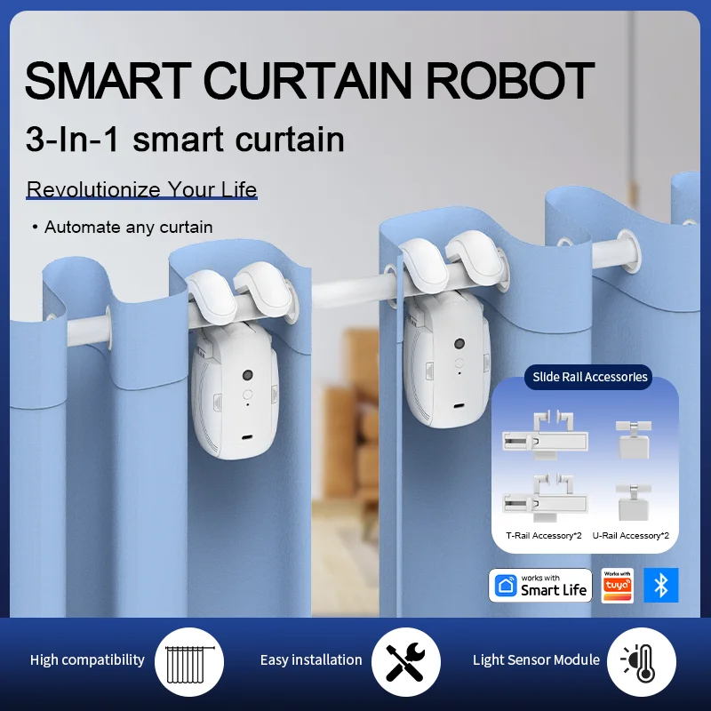 Robô de cortina inteligente co - Window Cleaning Robot Automatic avaliação e preço