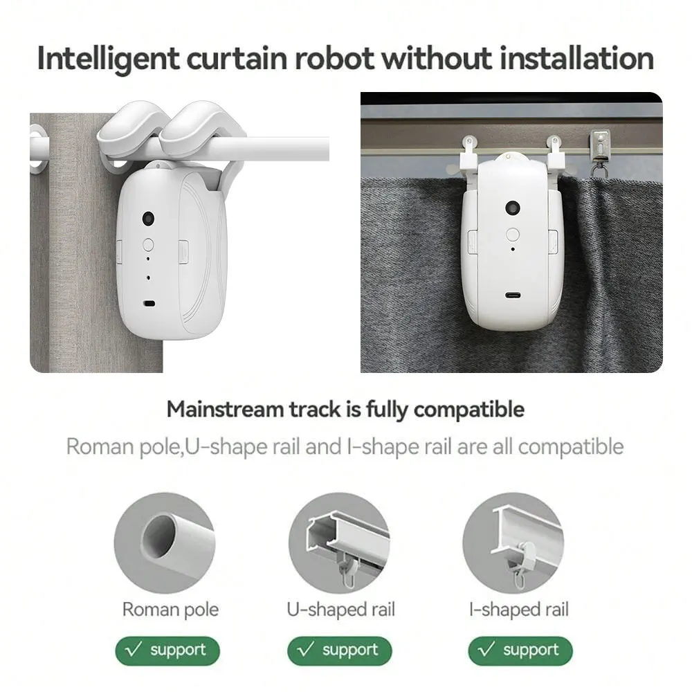 Robô de cortina inteligente co - Window Cleaning Robot Automatic avaliação e preço