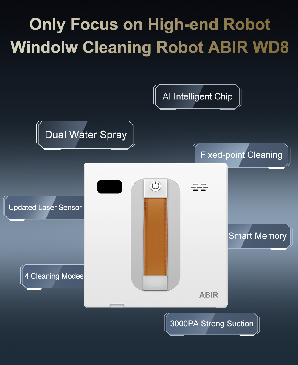 Robô Limpador de Janelas Intel - Window Cleaning Robot Automatic avaliação e preço