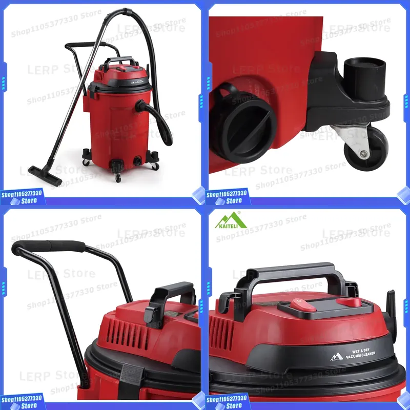Aspirador de Pó Elétrico Úmido - Wet Dry Vacuum 60L avaliação e preço