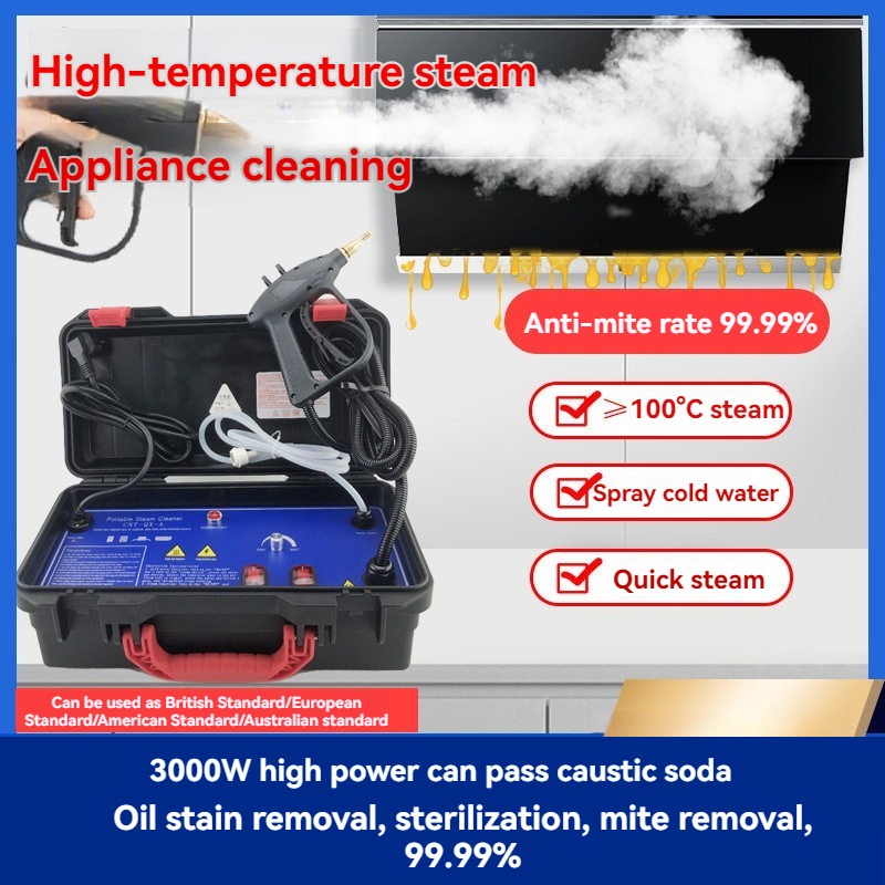 Limpador a Vapor de Alta Tempe - Steam Cleaner Commercial 3000W avaliação e preço