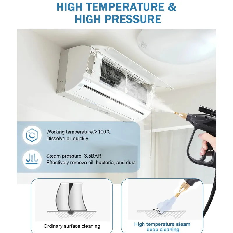 Mucen Store Limpador a vapor c - Steam Cleaner Commercial 3000W avaliação e preço